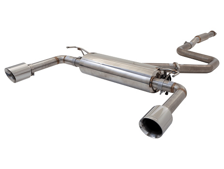 Xforce 3" cat-back systém s Varex tlumičem, 304 nerezová ocel Hyunda i30N