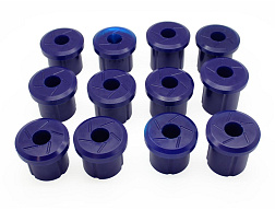 SuperPro zadní sada silentbloků listové pružiny (80 duro/ShA)