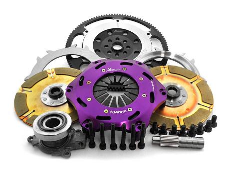 Spojková sada Xtreme Clutch - 184mm Rigid Ceramic Twin Plate včetně setrvačníku a CSC 1220Nm