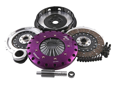 Spojková sada Xtreme Clutch - 230mm Organic Twin Plate včetně setrvačníku 1200Nm