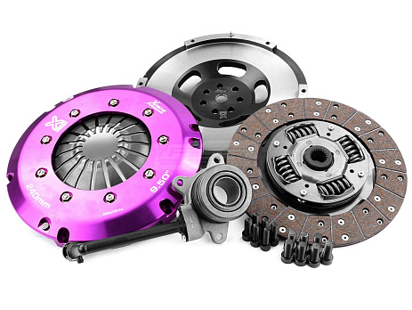 Spojková sada Xtreme Clutch Organic zesílená včetně setrvačníku a CSC 600 Nm – konverze na jednohmotový setrvačník