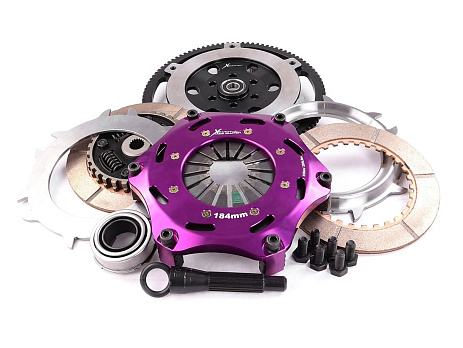 Spojková sada Xtreme Clutch - 184mm Ceramic Twin Plate včetně setrvačníku 1220Nm
