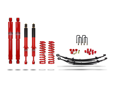 Pedders zvýšený podvozek 44 mm. Toyota Hilux 4WD Mk6 & MK7