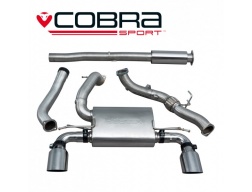 COBRA Sport Turbo Back výfuk pro Ford Focus RS MK3 2015+ (bez regulace)