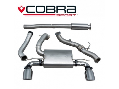 COBRA Sport Turbo Back výfuk pro Ford Focus RS MK3 2015+ (bez regulace)