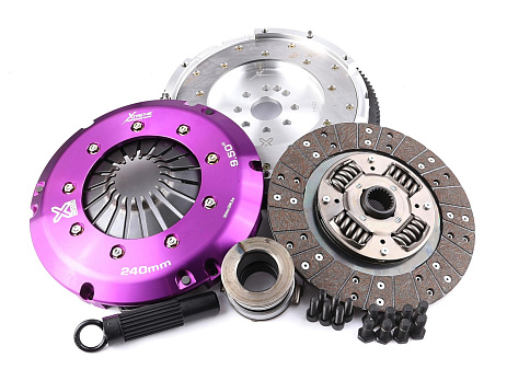 Spojková sada Xtreme Clutch Organic zesílená včetně odlehčeného setrvačníku 600 Nm