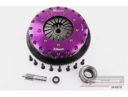 Spojková sada Xtreme Clutch - 230mm Organic Twin Plate včetně setrvačníku 1200Nm