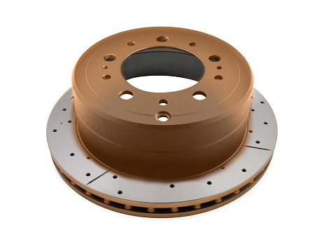 Brzdový kotouč DBA Street Series X Gold Vrtaný a Drážkovaný