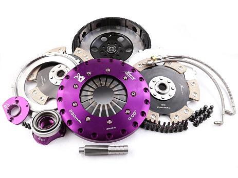 Spojková sada Xtreme Clutch - 230mm Rigid Ceramic Twin Plate včetně setrvačníku a CSC 1800Nm