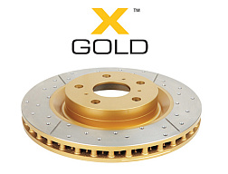 Brzdový kotouč DBA Street Series X Gold Vrtaný a Drážkovaný
