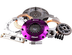Spojková sada Xtreme Clutch - 200mm Ceramic Twin Plate včetně setrvačníku 1200Nm