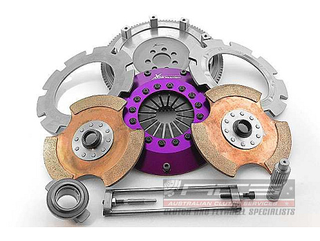 Spojková sada Xtreme Clutch - 200mm Rigid Ceramic Twin Plate včetně setrvačníku 1200Nm