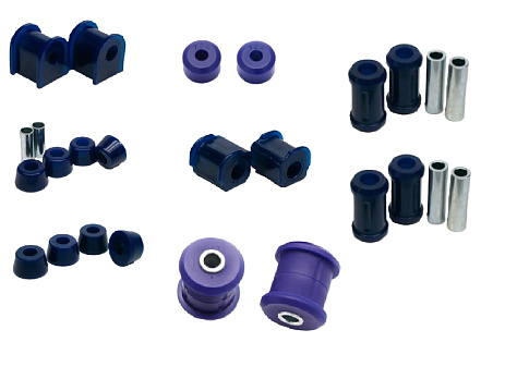 SuperPro sada silentbloků pro vylepšení vozu (80 duro/ShA)