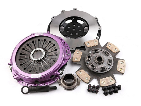 Spojková sada Xtreme Clutch RACE Ceramic zesílená (-1R) včetně setrvačníku 1650kg 1170Nm