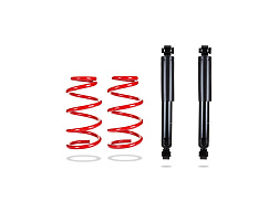 Pedders Zadní přestavbová sada podvozku. Zesílená pro přepravu nákladu a tažení