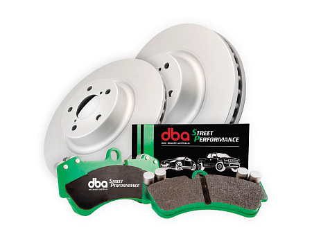 DBA sada kotoučů a destiček – Street Series EnShield + Street Performance SP (2x DBA2137E + DB2379SP)
