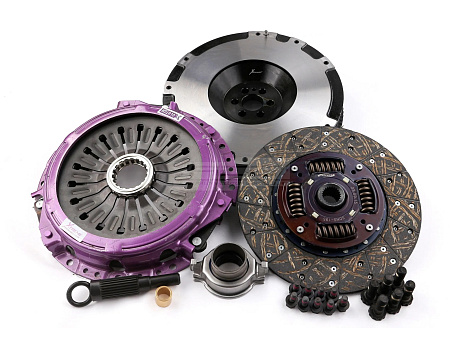Spojková sada Xtreme Clutch Organic zesílená včetně setrvačníku 610 Nm – konverze na jednohmotový setrvačník