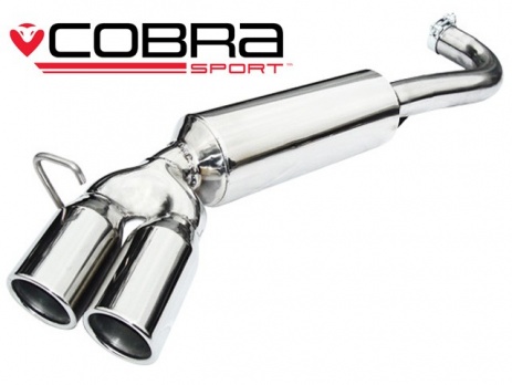 COBRA Sport zadní tlumič výfuk pro BMW 318d 320d (E92)