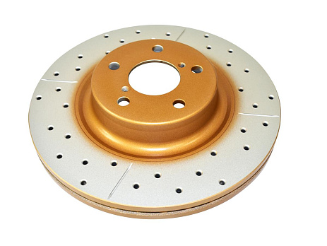 Brzdový kotouč DBA Street Series X Gold Vrtaný a Drážkovaný