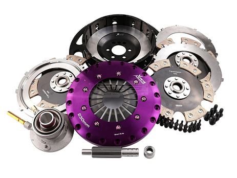 Spojková sada Xtreme Clutch Motorsport - 230mm Rigid Ceramic Triple Plate včetně setrvačníku