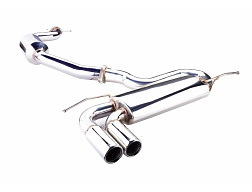 Xforce 3" cat-back systém, nerezová ocel 307 VW Golf Gti MK5