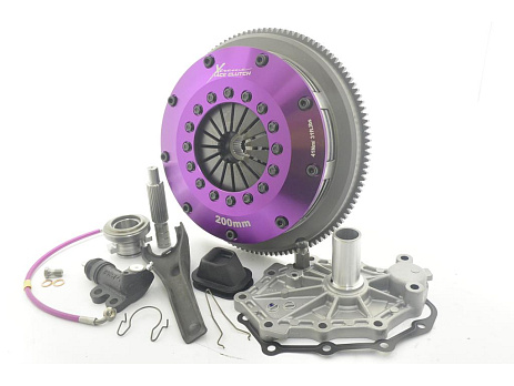 Spojková sada Xtreme Clutch - 200mm Ceramic Twin Plate včetně setrvačníku 1200Nm