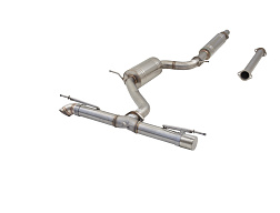 Xforce 3" cat-back systém, nerezová ocel 314 VW Golf 1.4TSI MK7, MK8