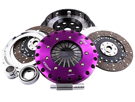 Spojková sada Xtreme Clutch - 230mm Organic Twin Plate včetně setrvačníku 1200Nm
