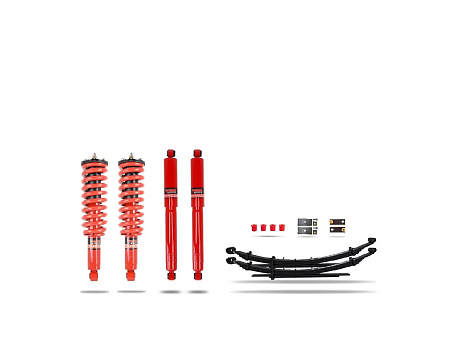 Pedders 1.75" Heavy Duty sada pro zvýšenou nosnost a tažení. Se smontovanými tlumiči Foam Cell. Isuzu D-Max