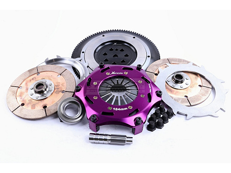 Spojková sada Xtreme Clutch - 184mm Rigid Ceramic Twin Plate včetně setrvačníku 1220Nm