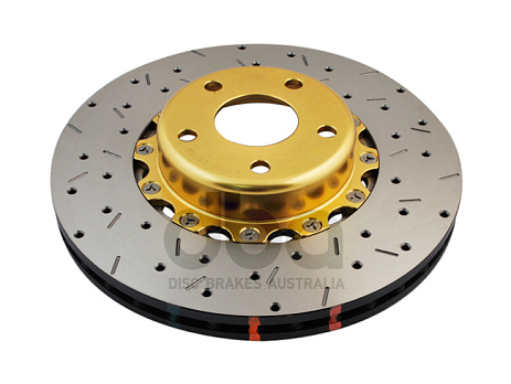 Brzdový kotouč DBA 5000 Series XS dvoudílný – zlatý střed