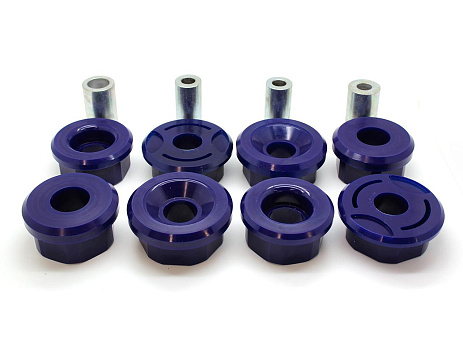 SuperPro sada zadních silentbloků podrámu (90 duro/ShA)