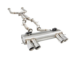 Xforce 3" Twin cat-back systém Varex tlumič, 304 nerezová ocel BMW M3, M4