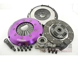 Spojková sada Xtreme Clutch Organic zesílená včetně setrvačníku a CSC 600 Nm