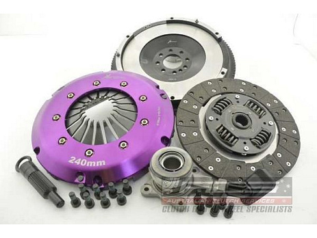 Spojková sada Xtreme Clutch Organic zesílená včetně setrvačníku a CSC 600 Nm