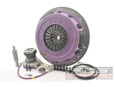 Spojková sada Xtreme Clutch - 270mm Organic Twin Plate včetně setrvačníku & CSC 1300Nm