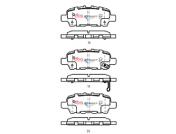 Brzdové destičky DBA Street Series EV Nissan Leaf / E-NV200 2012 On R