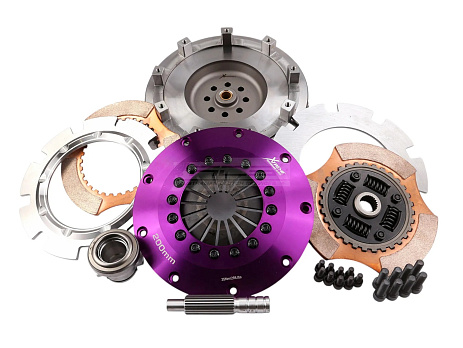 Spojková sada Xtreme Clutch - 200mm Ceramic Twin Plate včetně setrvačníku 1200Nm