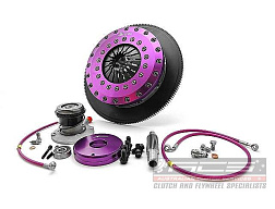 Spojková sada Xtreme Clutch - 230mm Organic Twin Plate včetně setrvačníku & CSC 1200Nm