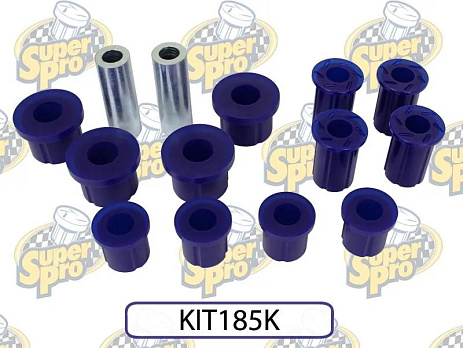 SuperPro sada vylepšených silentbloků podvozku D-Max/Colorado (80 duro/ShA)