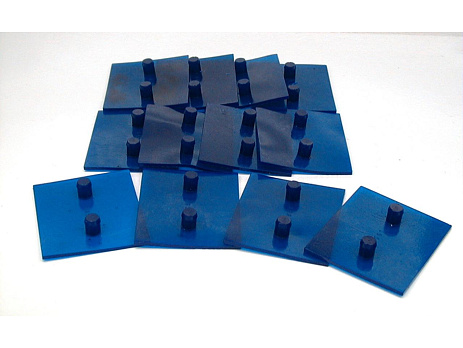 SuperPro BRONCO zadní kluzná podložka listového pera (80 duro/ShA)