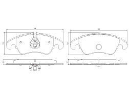 Pedders SportsRyder EURO kevlar-keramické brzdové destičky