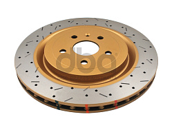 Brzdový kotouč DBA 4000 Series XS Gold Vrtaný a Drážkovaný