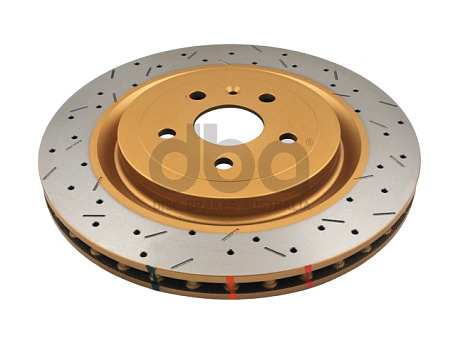 Brzdový kotouč DBA 4000 Series XS Gold Vrtaný a Drážkovaný