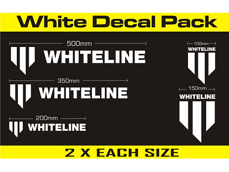 Whiteline Sada samolepek