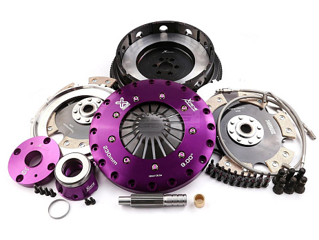 Spojková sada Xtreme Clutch - 230mm Rigid Ceramic Twin Plate včetně setrvačníku a CSC 1800Nm