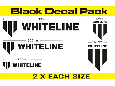 Whiteline Sada samolepek