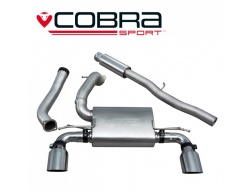 COBRA Sport Cat Back výfuk pro Ford Focus RS MK3 2015+ (bez regulace)