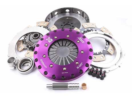 Spojková sada Xtreme Clutch - 230mm Ceramic Twin Plate včetně setrvačníku 1000Nm
