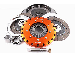 Spojková sada Xtreme Clutch - 230mm Organic Twin Plate včetně setrvačníku 1200Nm